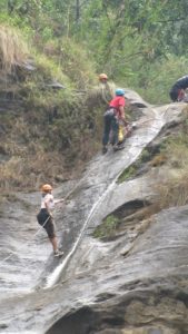 Canyoning adventure